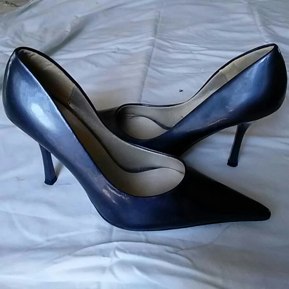 Blue heels